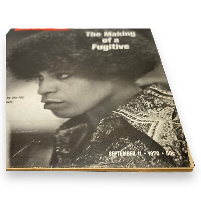 September 11 1970 - LIFE Magazine - Angela Davis - Wanted By The