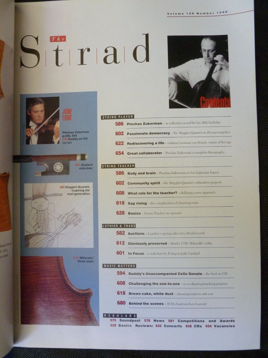 Pinchas 2024 zukerman stradivari