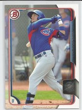 Albert Almora Chicago Cubs 2015 Bowman Prospect Card