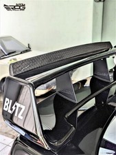 Rpg Carbon Fiber Rr Gurney Flap For 02-07 Subaru Impreza Gd Wrx Sti Spoiler Wing