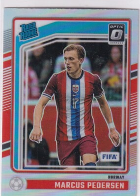 Panini Donruss Optic 2024-25 No. 182 Marcus Pedersen Rated Rookie Silver Prizm