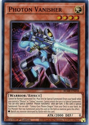 3x Photon Vanisher 1st Edition Ultra Rare BLMR-EN058 Yu-Gi-Oh!