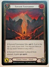 Flesh And Blood Arcane Rising Fervent Forerunner (Red) ARC182 Unlimited NM/M