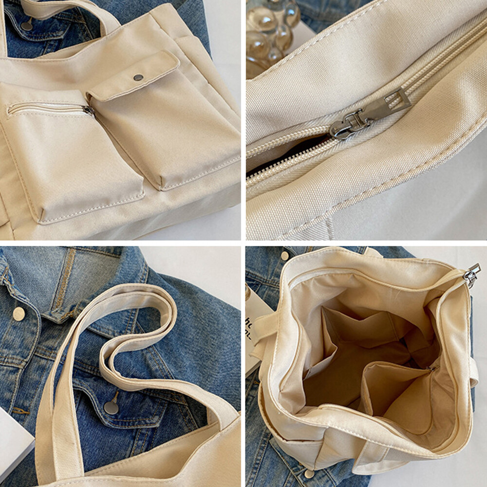 YZAOLL Large Crossbody Bag For Women - Multiple Pockets, Two Adjustable Straps, Fashion Tote & Satchel