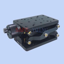 60mm Precise Manual Lift Manual Lab Jack Elevator Optical Sliding Lift Travel #W