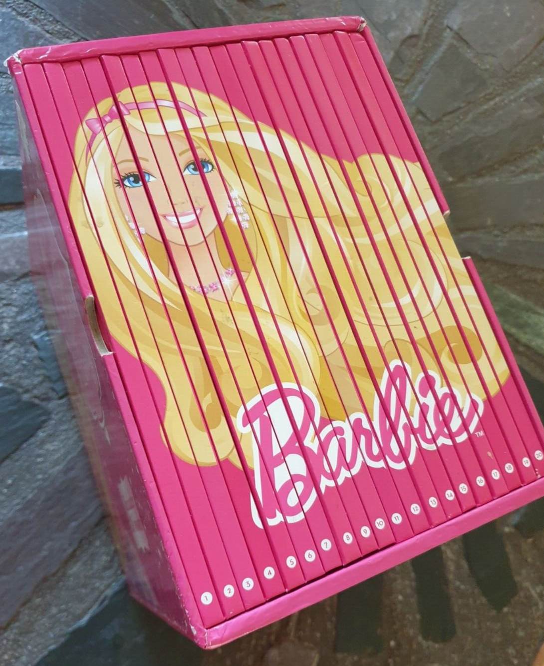 Barbie Collector's Library 20-Book Set in Slipcase - New Books, Minor Case Damage  