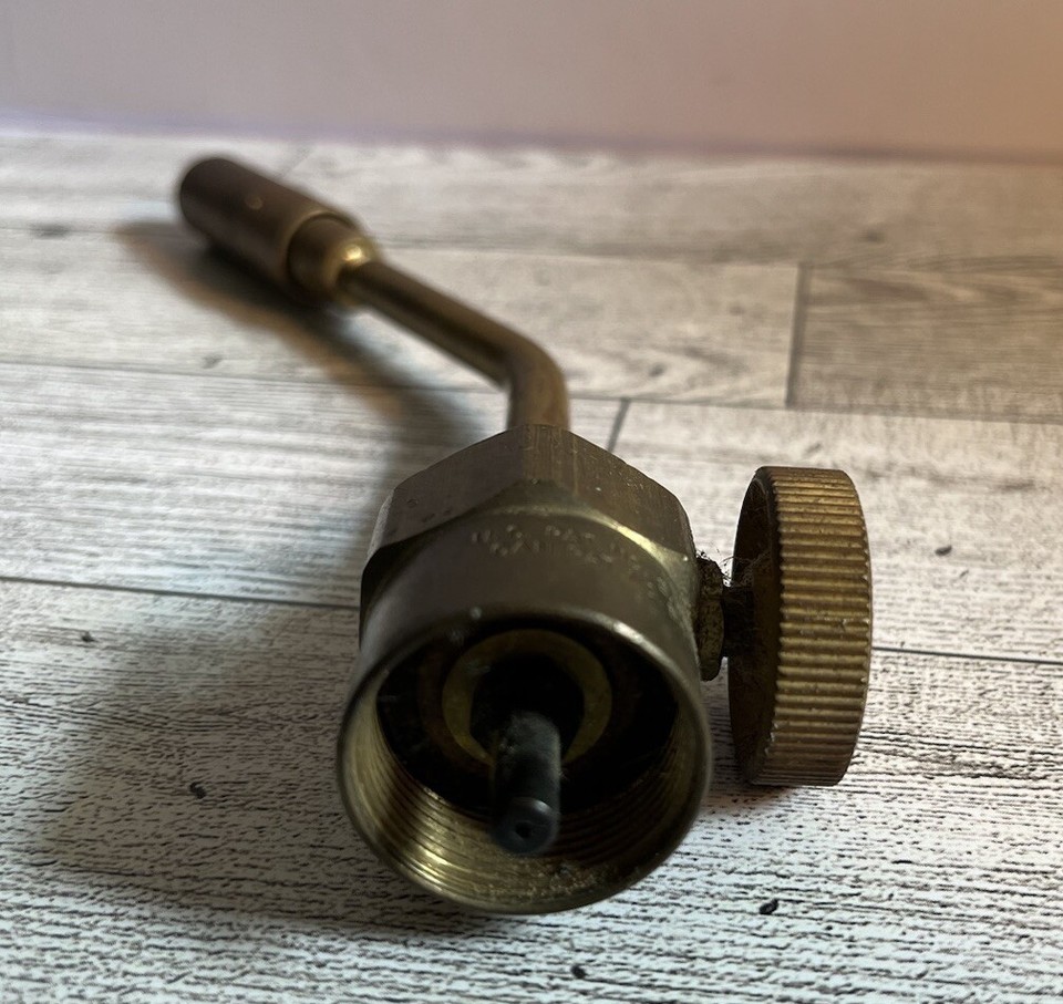 Vintage Otto Bernz Brass Propane Blow Torch Rochester NY Model TX eBay