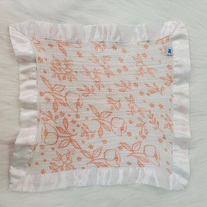 peach muslin blanket