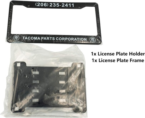 Semi Truck New License Plate Holder License Plate Frame Mounting Rings & Screws - Picture 6 of 9