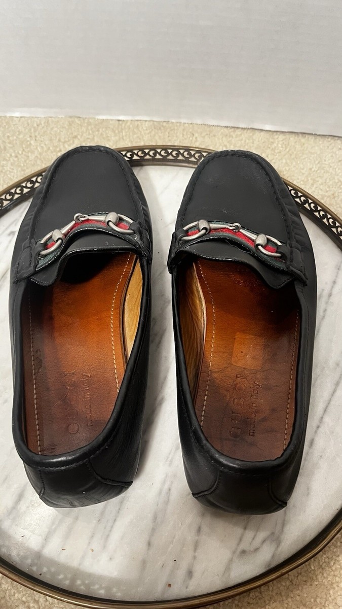EUC Gucci Men's Black Leather Driving Shoes Sz 7 - 04 Z 450829 | eBay EUC Gucci Men's Black Leather Driving Shoes Sz 7 - 04 Z 450829 | eBay