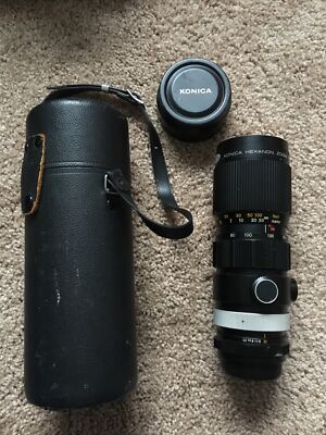 KONICA UC ZOOM-HEXANON AR 80-200MM F4 MF LENS.LÄÜFT | Kaufen auf