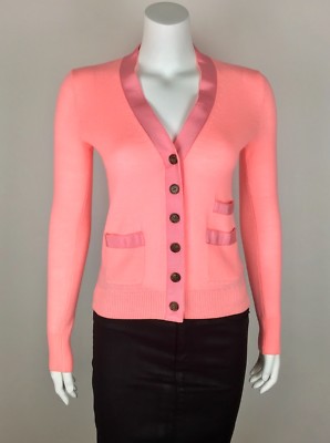 Harlow Cardigan NWT Merino Wool Button Down Sweater XXS