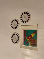 VIEW MASTER IRON MAN IN THE SPELL OF BLACK WIDOW With Booklet
