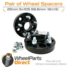 Bolt-on Wheel Spacers 2 5x105 56.6 25mm For Chevrolet Aveo Rs 14-15 Bolt-on Wheel Spacers 2 5x105 56.6 25mm For Chevrolet Aveo Rs 14-15