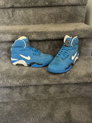 2012 Nike Air Force 180 Photo Blue/White/Wolf Grey/Black Mid Shoes Size 12 