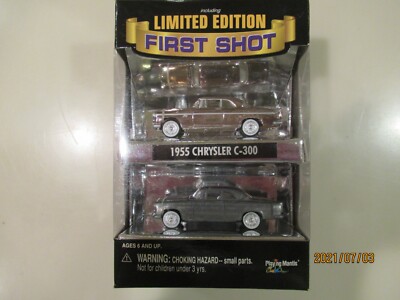 1:64 Johnny Lightning American Chrome First Shot 1955 Chrysler C-300