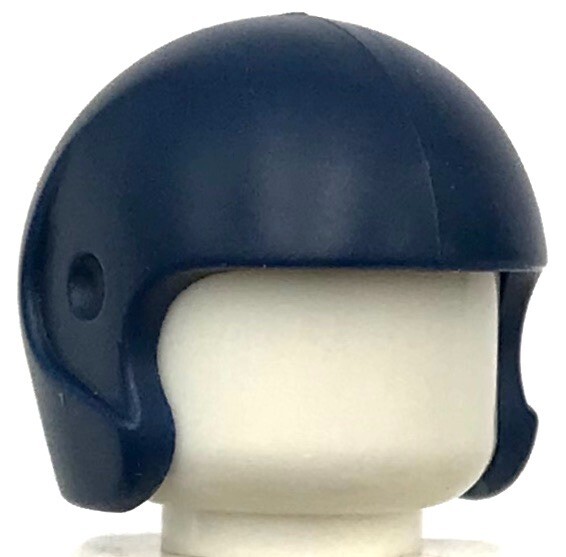 Lego New Dark Blue Minifigure Headgear Helmet Sports Flight Part
