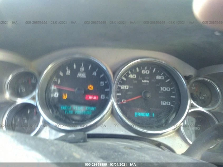 Medidor de velocímetro usado se adapta a: Chevrolet Silverado 2500 2007 camioneta clúster MPH EE. UU. Foto 4 de 4