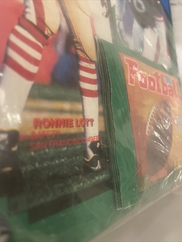 1990 Panini NFL Football Sticker Album & 5 Sticker Packs Sealed in Package - 第 5/7 張圖片
