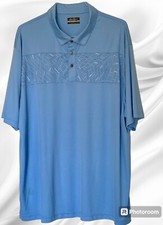 Ben Hogan Performance Men’s Golf 3XL Polo Shirt, Blue Lightweight Comfort EUC