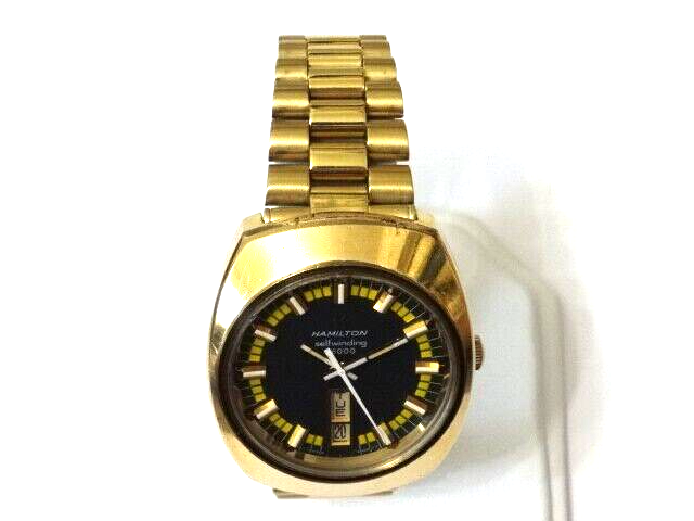 Vintage 1970s HAMILTON Auto Day Date CLERMONT Selfwinding Vintage 1970s HAMILTON Auto Day Date CLERMONT Selfwinding