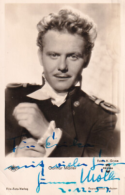 Autogramm - Gunnar Möller