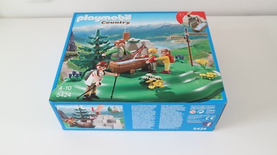 Playmobil 5424 setnr. ovp country mountain family Backpacker randonneur