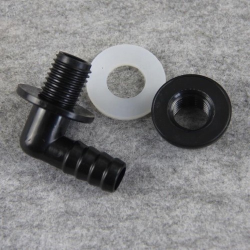 Conector de tanque de plástico impermeables juntas de drenaje de agua accesorios para acuario - Imagen 2 de 9