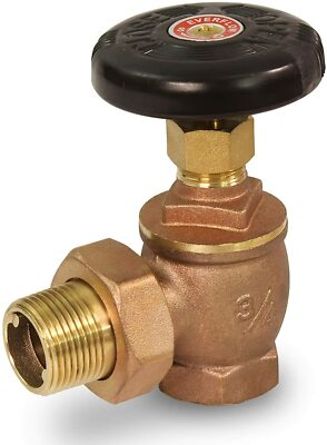 #ad Steam Radiator Angle Valve FIP x Male Union $26.17