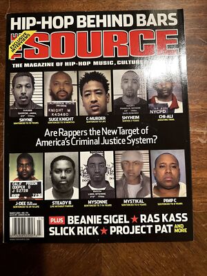 The Source Magazine Hip Hop Behind Bars March 2004 Suge KNIGHT PIMP C
