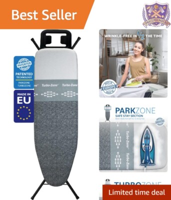 4-Layer Ironing Board  - Exceptional Stability & Safety