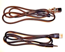 Kenwood TS-2000/TS-990 to TM-D710 Sky Command II Audio Cables Set