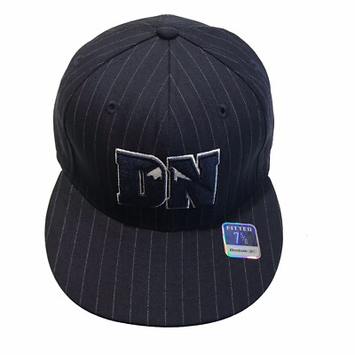 Denver Nuggets NBA Reebok Pinstripe Tonal Alternate 7 5/8 Fitted Cap Hat $30