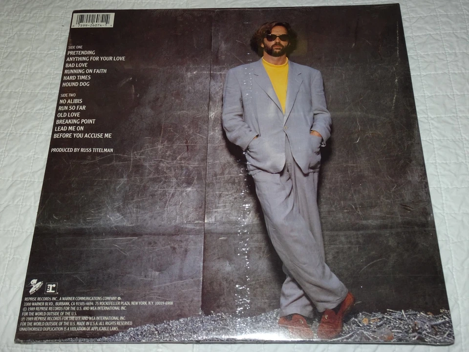 Eric Clapton Journeyman LP sealed ORIGINAL pressing - Image 4 of 4