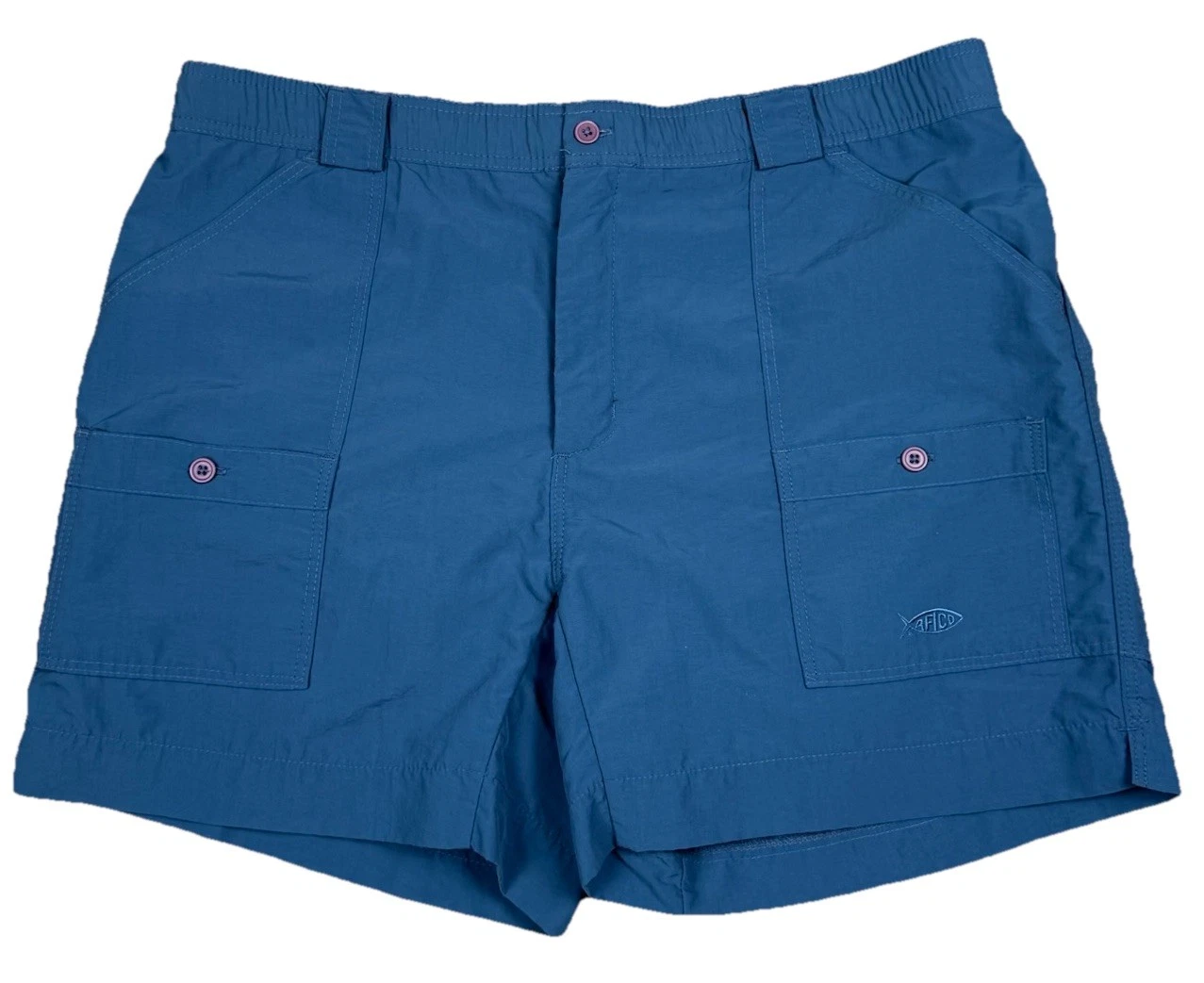 Aftco Shorts Mens 38 Bluewater Active Fit The Original Fishing Blue M01 Preppy
Opens in a new window