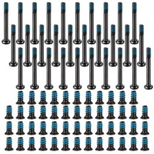 80pcs PC Case Fan Screws Kit Carbon Steel 6-32  M5 Screws for Radiator Fans