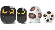 Owl Shaped Wireless Doorbell Kit and Mushroom