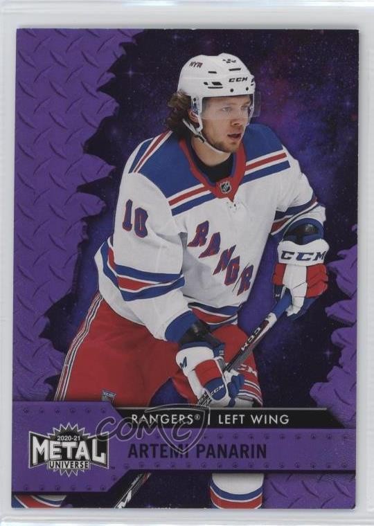 2020-21 Skybox Metal Universe Purple Spectrum 66/199 Artemi Panarin #10 0a6