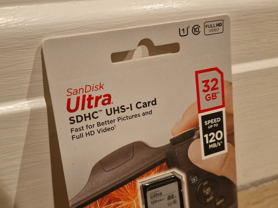 SANDISK 32 GB SD CARD - Ultra SDHC UHS-1 Class 10 1 Memory Card for Cameras etc - Image 3 of 4