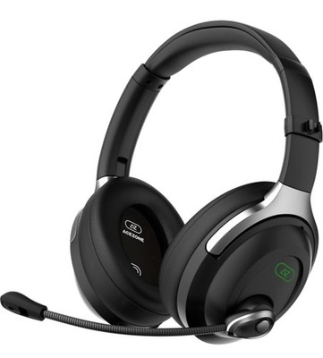 Acezone A-Spire Gaming Wireless Headset, Schwarz, 40mm Treiber, Hybrid ANC, Blueto