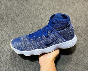 Nike Hyperdunk 2017 Flyknit Royal Blue Silver Basketball Shoes Mens 9.5 Nike Hyperdunk 2017 TB Mid Royal Blue Basketball Shoes  main image 3