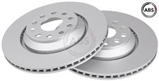 2x Bremsscheibe A.B.S. 17729 2 Bremsscheiben Hinterachse Hinten