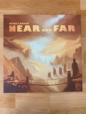 Near and Far englisch Red Raven Ryan Laukat   Abenteuer-Brettspiel, wie neu
