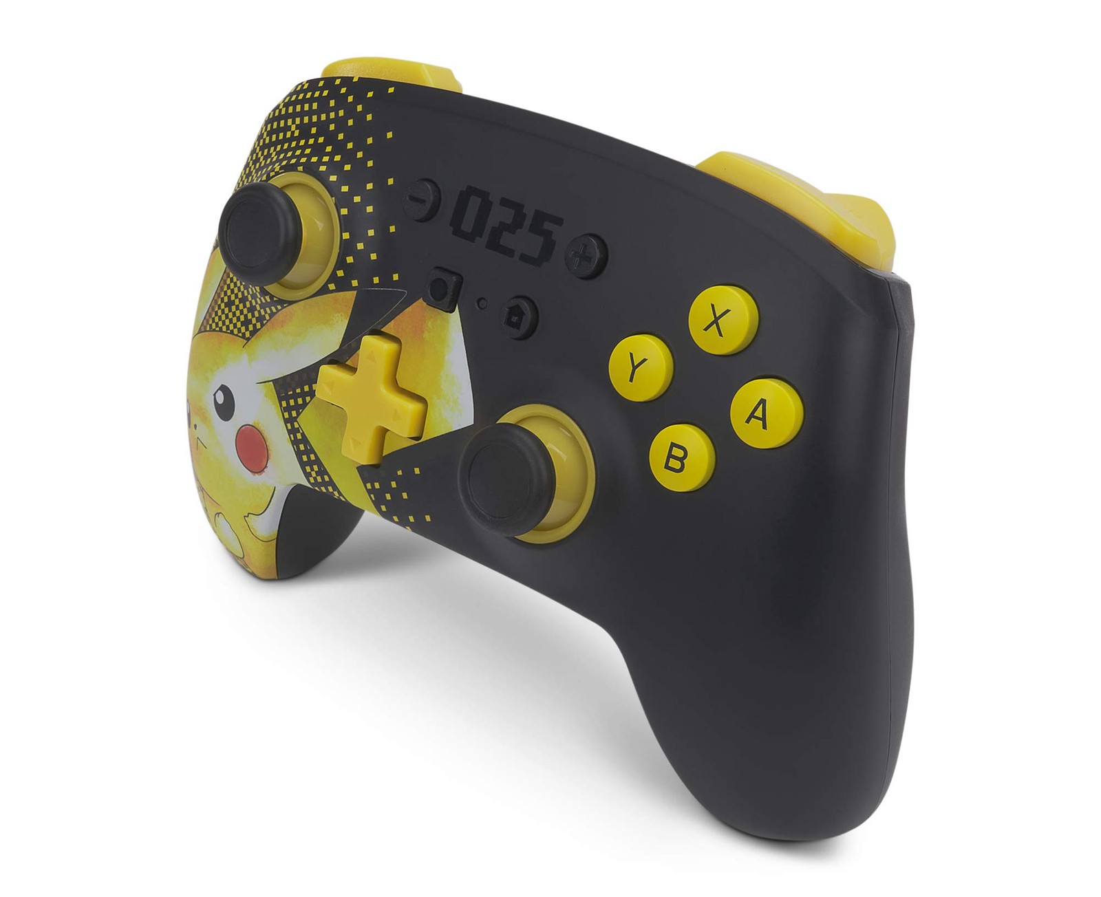 Manette sans fil pour Nintendo Switch Pikachu 025 avec boutons programmables