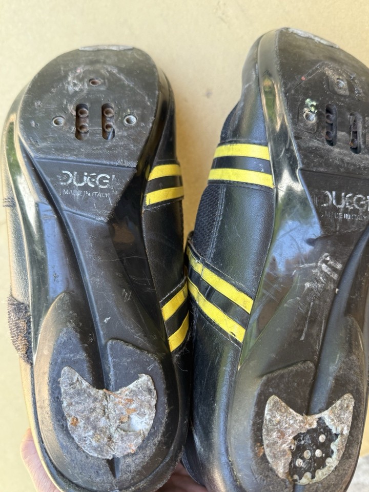 Chaussures De Cyclisme DUEGI Neuves En Boîte – Pointure 36 – NOS Vintage
