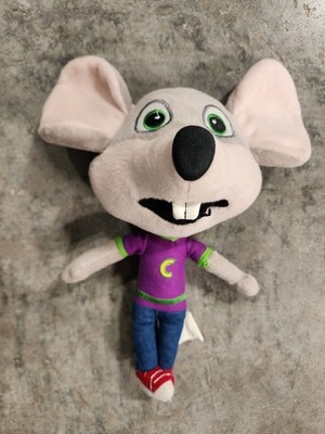 Chuck E Cheese Maus Plüsch 11 Zoll großer Kopf große Ohren