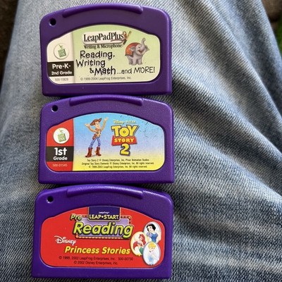 Leap Frog LeapPad Leap Start Pre-Reading Lot Of 3 CARTRIDGE ONLY