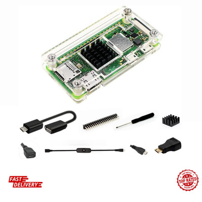 Raspberry Pi Zero 2 W Case Kit with Raspberry Pi Zero 2 W Case Power Supply