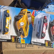 Hot Wheels Nightburnerz Fairlady 2000 Yellow & Red Diecast Car Lot