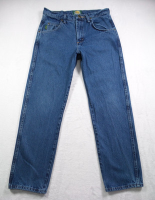 Cabelas Jeans Mens Size 30 x 30 Blue Denim Roughneck Relaxed Fit 5-Pocket